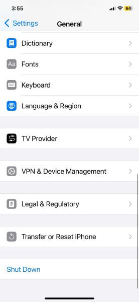 verify if iphone is managed by
    school or business