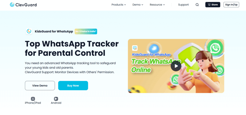 kidsguard for whatsapp to monitor whatsapp