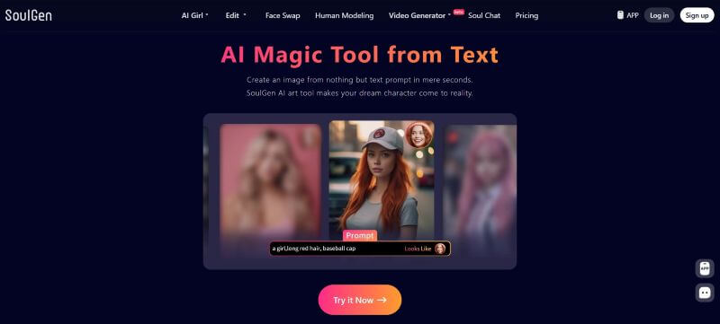 soulgen ai dashboard