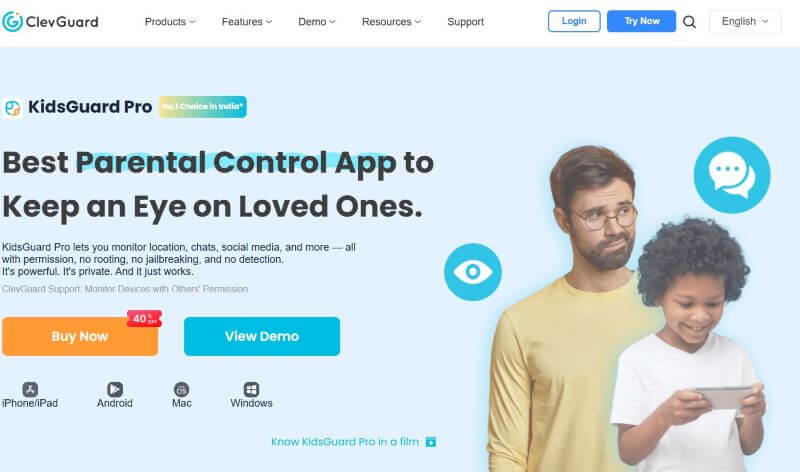 kidsguard pro dashboard