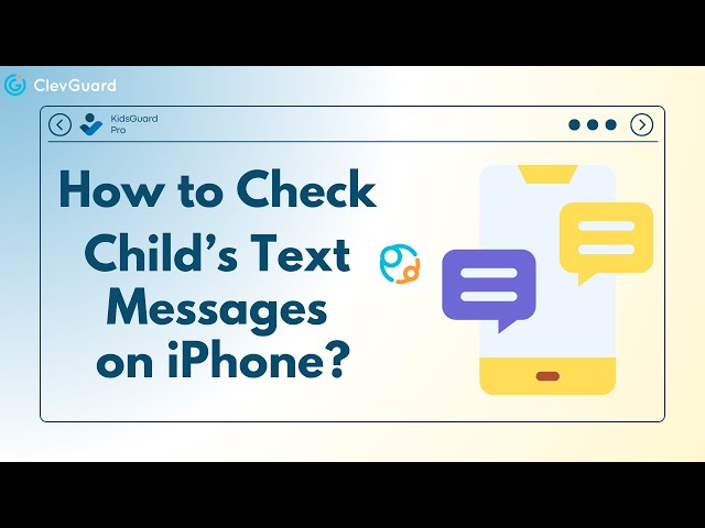 Read Child’s iPhone Text Messages Secretly | iOS Parental Control App