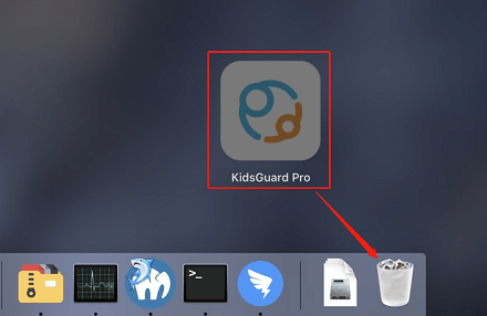 uninstall kidsguard pro for ios mac