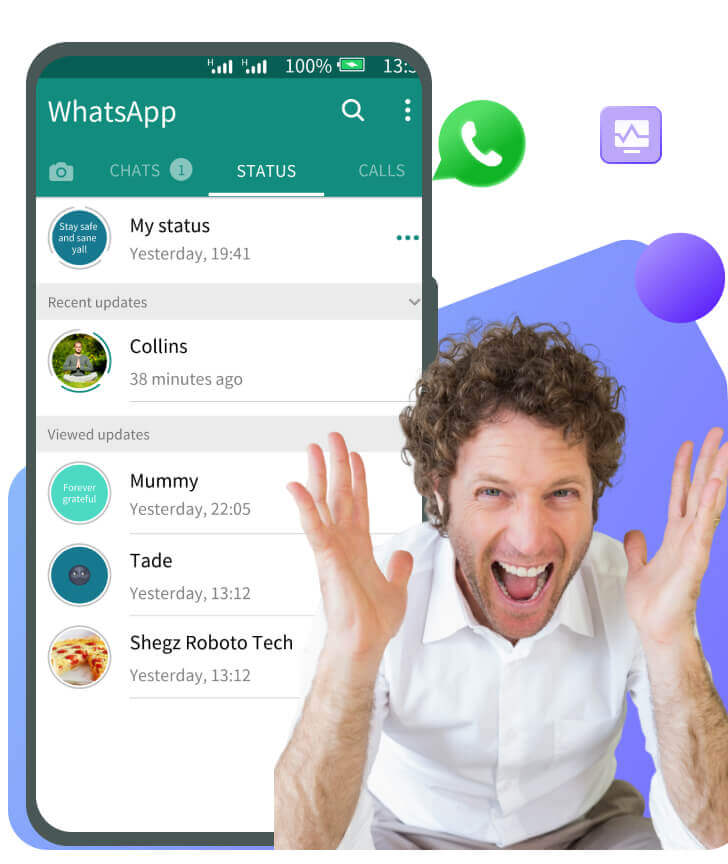Whatsapp-status-tracker