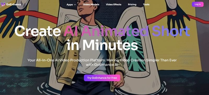 goenhance ai homepage