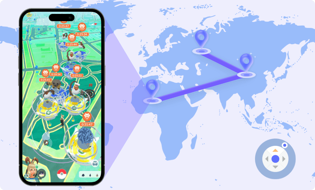 How to Teleport in Pokemon Go on iOS 17/Android Device