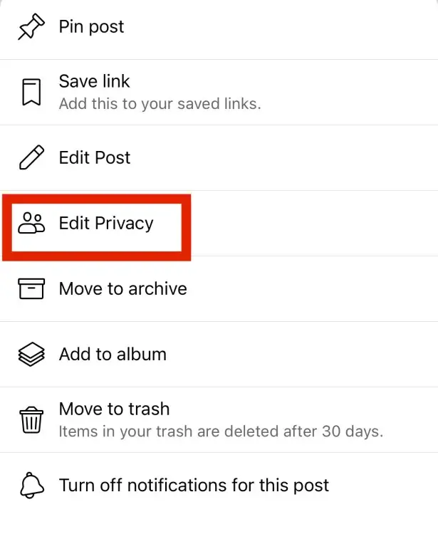 facebook adjusting privacy settings