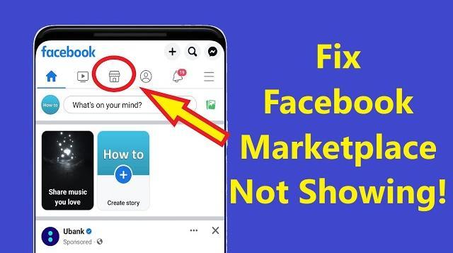 how to fix facebook marketplace not working