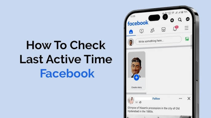 how to see when someone was last active on Facebook