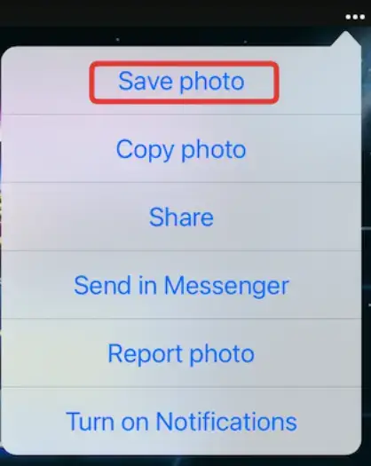 saving photos on mobile devices