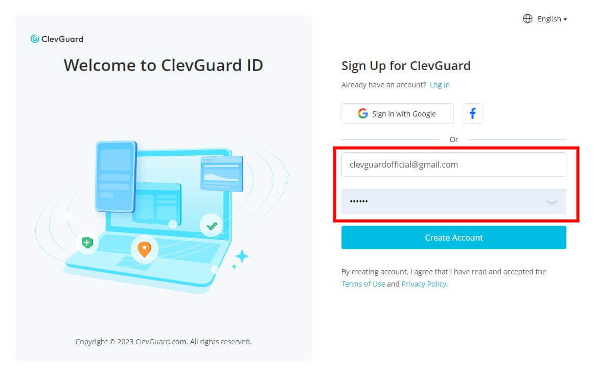 set up clevguard