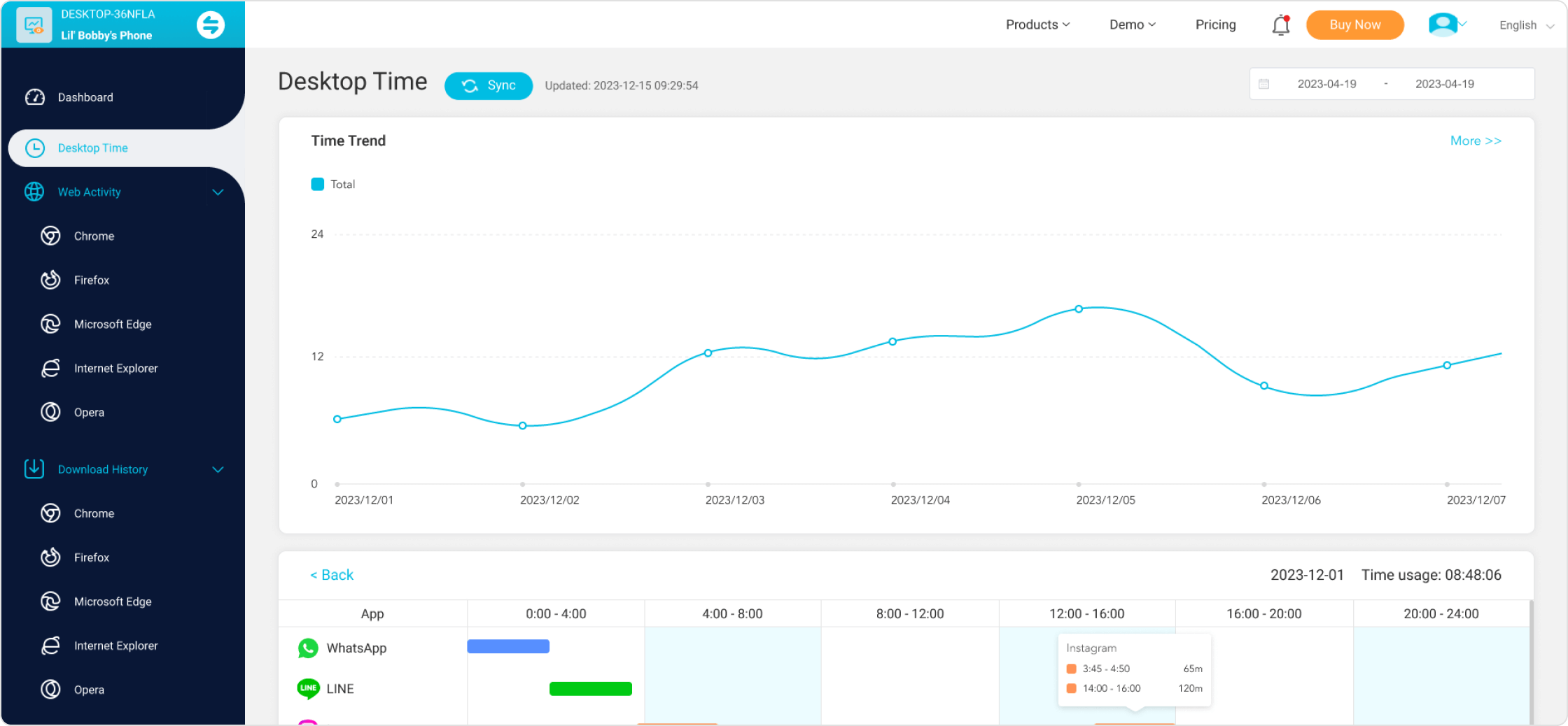 How to easily monitor user activity in monivisor