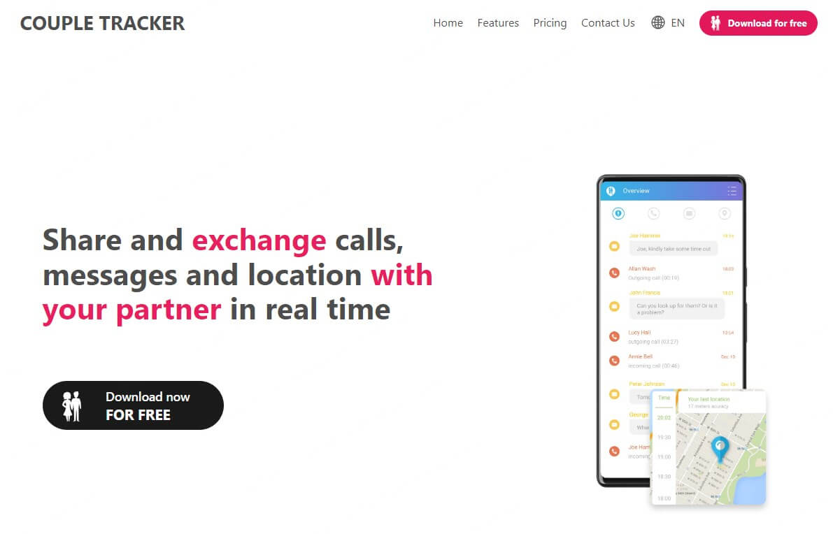 couple tracker app