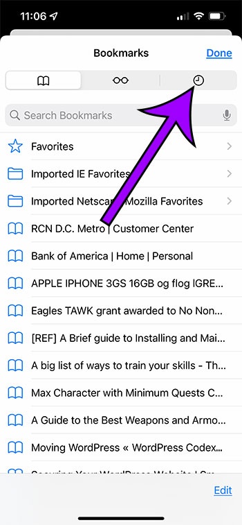 track browsing history secretly on iphone