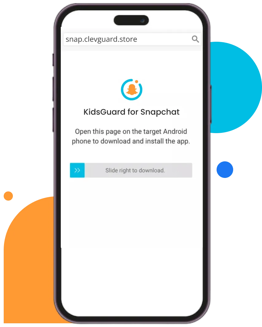 Install KidsGuard for Snapchat