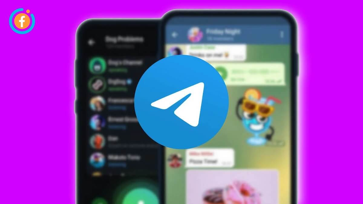 using telegram built in feature