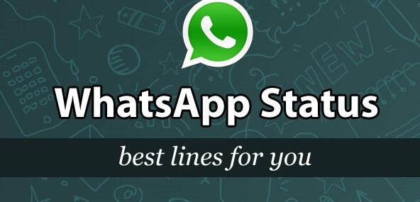 best whatsapp status line