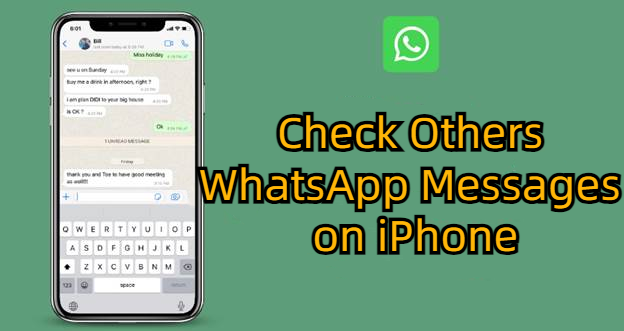 check someone whatsapp messages on iphone