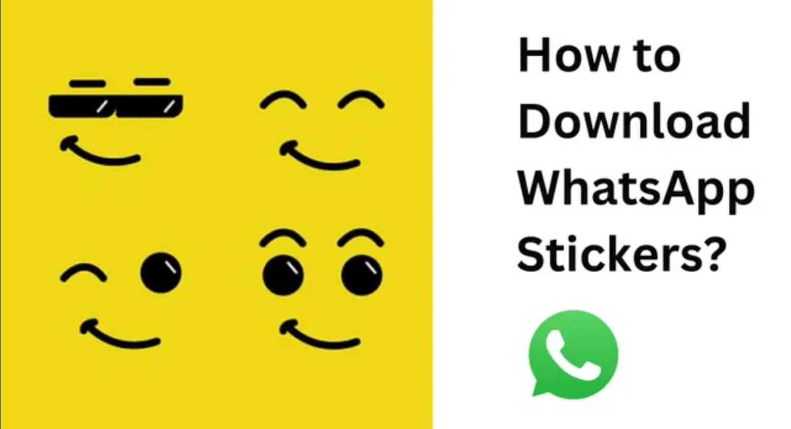 How To Create Whatsapp Stickers - GIF Sticker Packs In Whatsapp