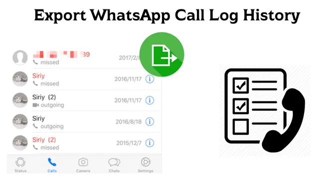 [Can't Miss] Export WhatsApp Call History Without Being Detected