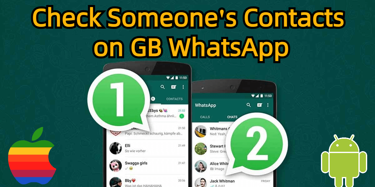 GB WhatsApp contacts tracker