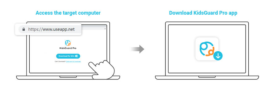 download kidsguard pro to computer