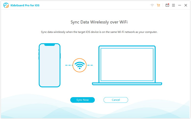 scan data over wifi