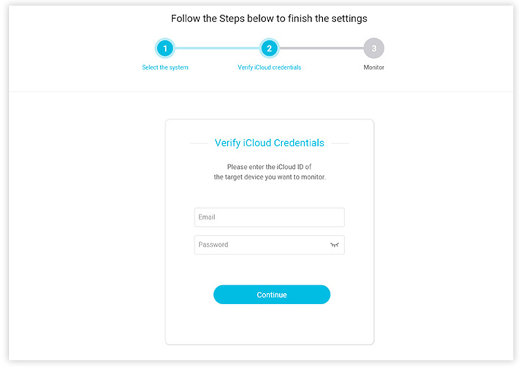 verify icloud credentials