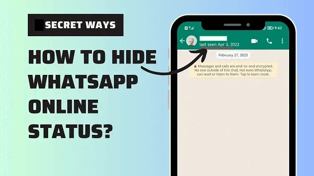 how to hide online status on WhatsApp