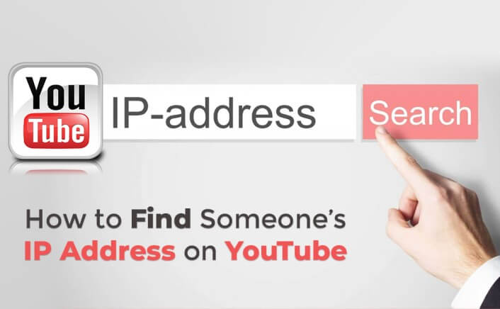 how to find someone's IP address on YouTube