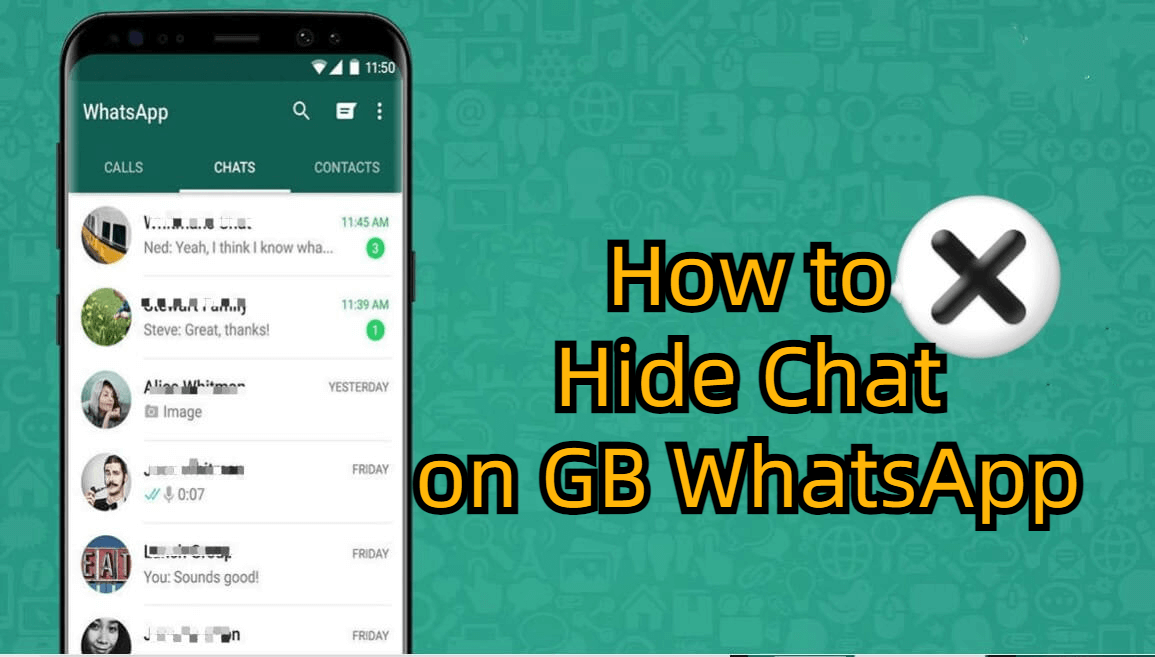 how to hide chat in GB WhatsApp