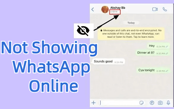 how to not show online on WhatsApp
