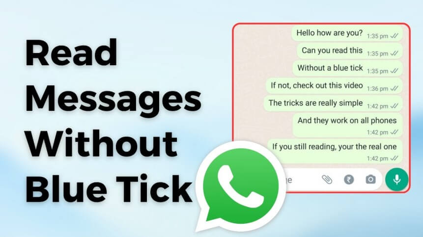   how to read whatsapp messages without ble ticks