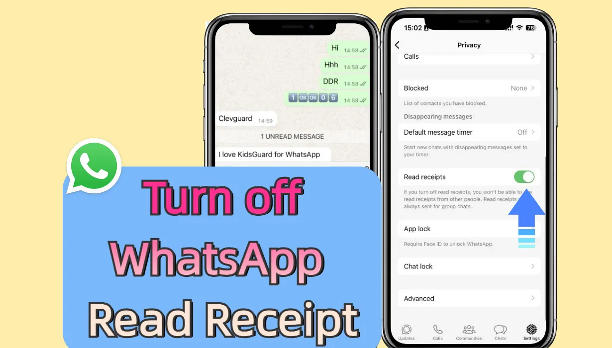 How to Turn off Read Receipts on WhatsApp? [What Will Happen?]