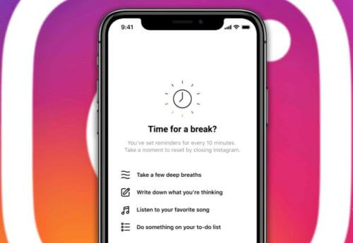 instagram takr a break feature