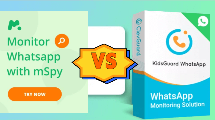 KidsGuard for WhatsApp VS mSpy