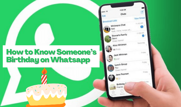 how to know someone's birthday on WhatsApp