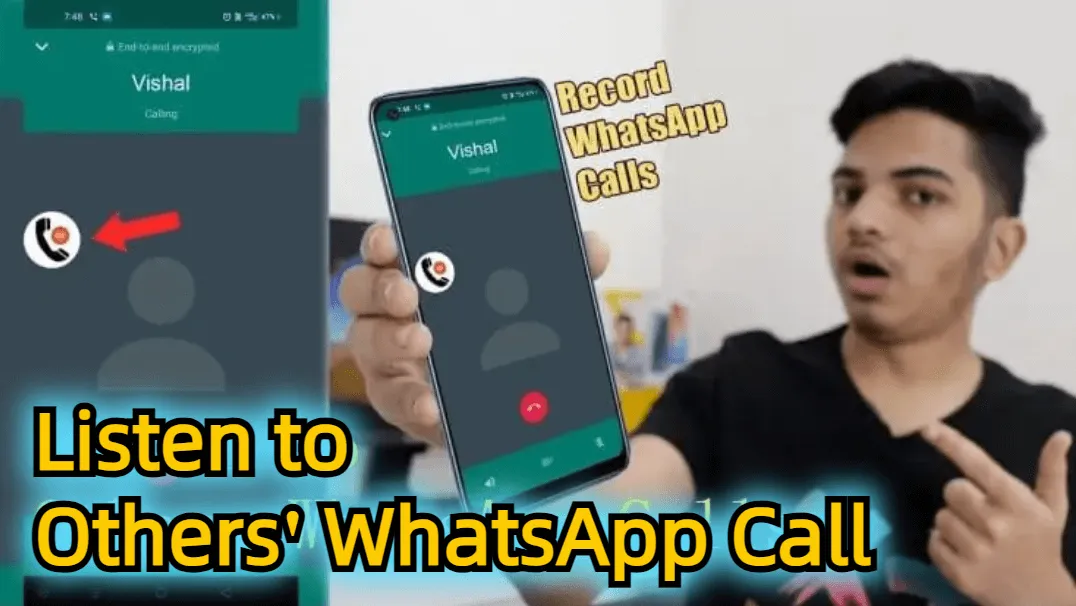How to listen to other's whatsapp calls