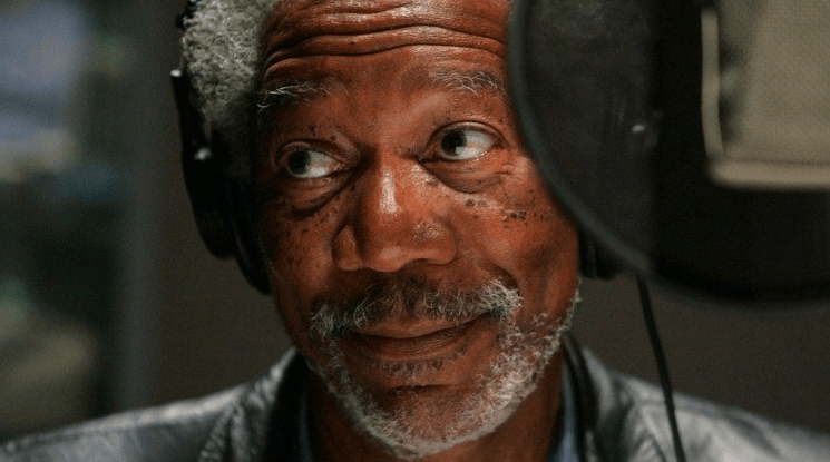 Morgan Freeman's voice