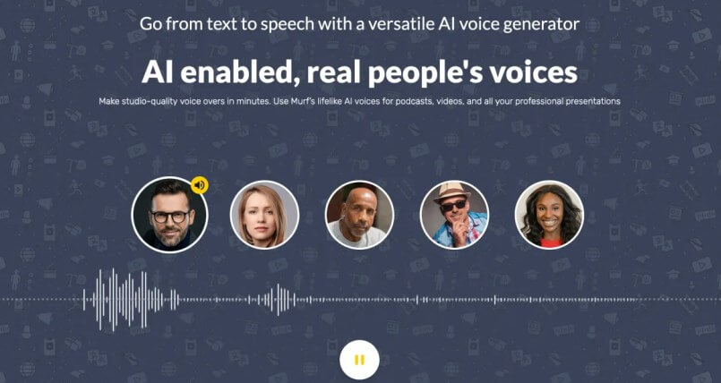 Murf.ai text-to-speech generator