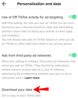 recover deleted TikTok messages