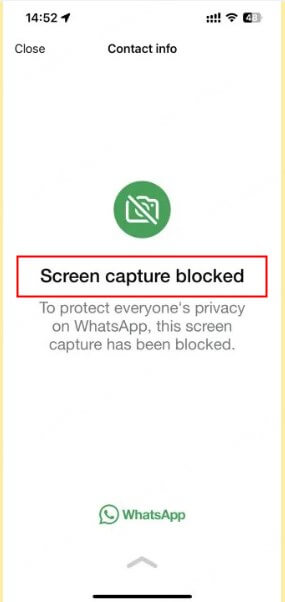 Does WhatsApp Notify Screenshots of Profile?