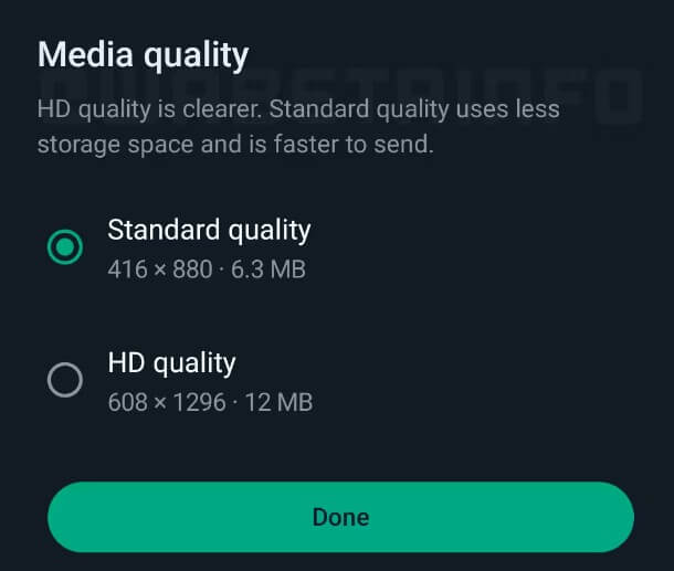 Enable HD Quality