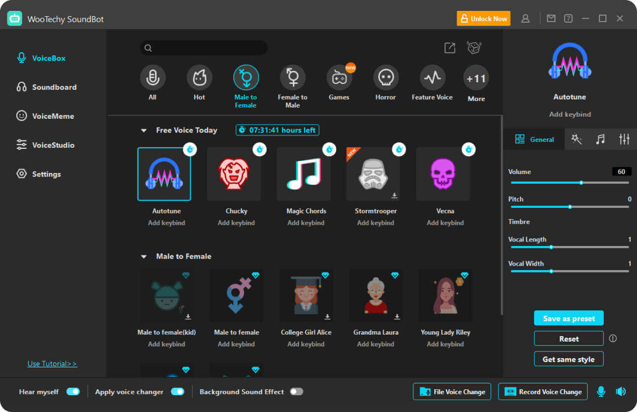 SoundBot Voice Changer