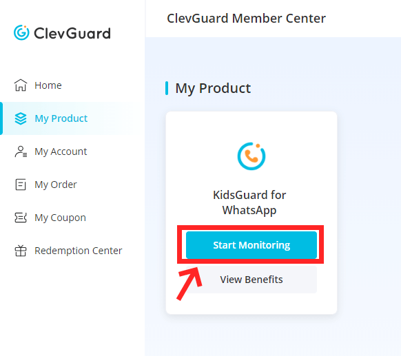 Start Monitoring Kidsguard For Whatsapp