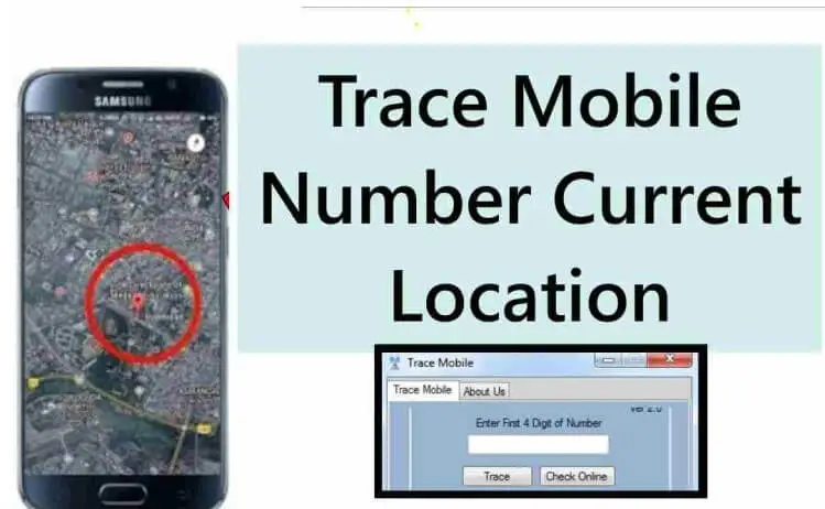 How to track phone current location from numbers