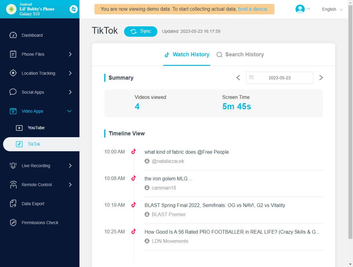 TikTok Tracking Tool