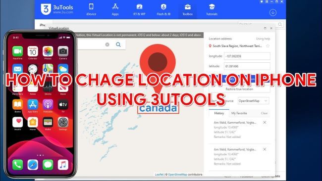 3utools change location