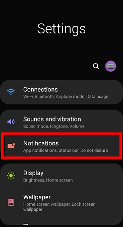 app notifications