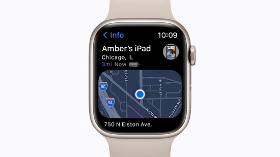 apple watch map