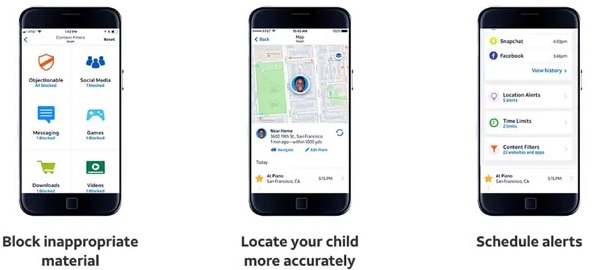 at&t secure family app
